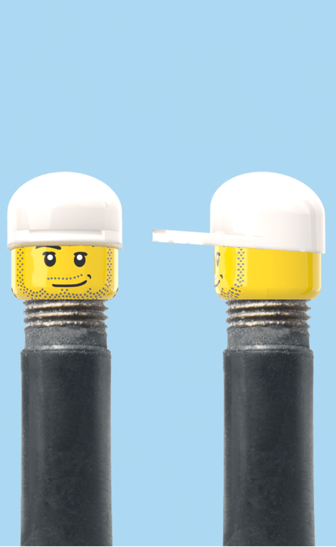 BrickCaps Капачка Винтил x4