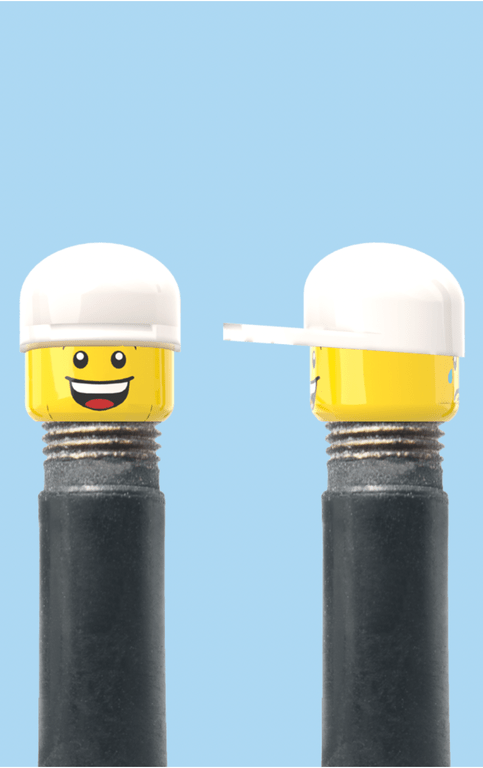 BrickCaps Капачка Винтил x4