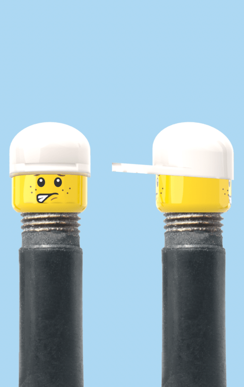 BrickCaps Капачка Винтил x4