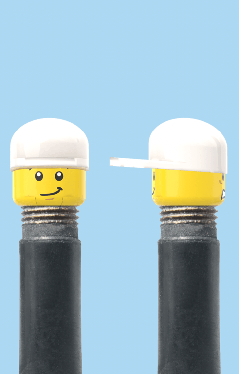 BrickCaps Капачка Винтил x4