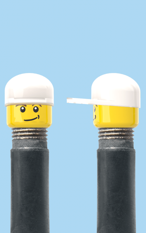 BrickCaps Капачка Винтил x4