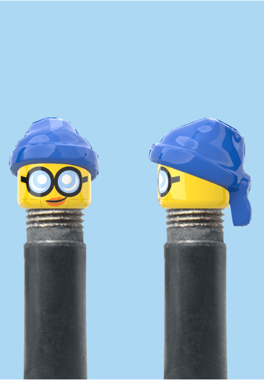 BrickCaps Капачка Винтил x4