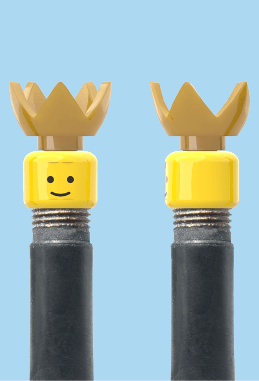 BrickCaps Капачка Винтил x4