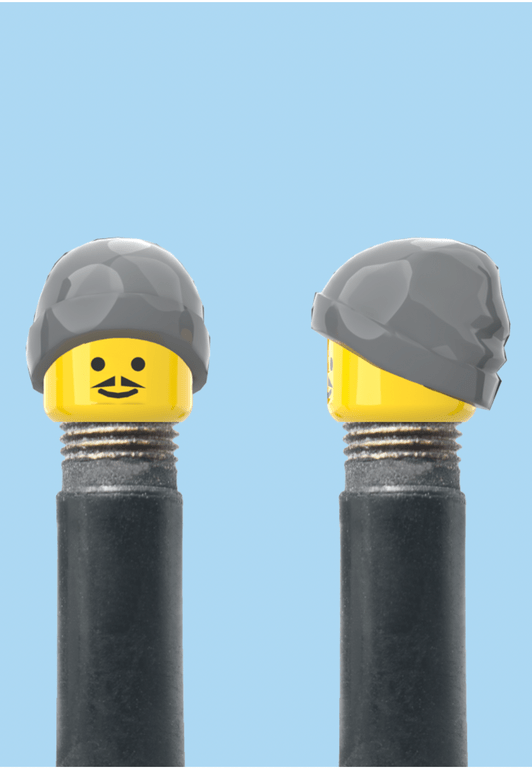 BrickCaps Капачка Винтил x4
