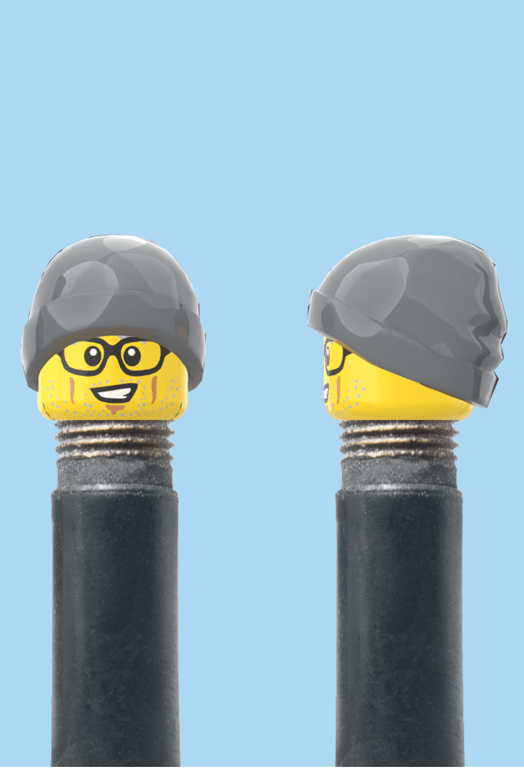 BrickCaps Капачка Винтил x4