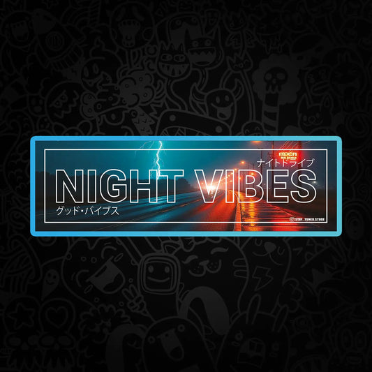 Stay Tuned Night Vibes Стикер