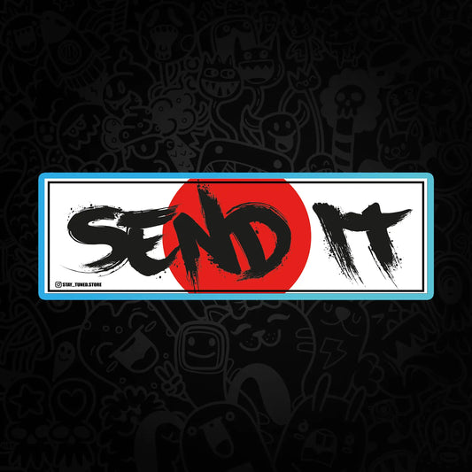 Stay Tuned Send It Стикер