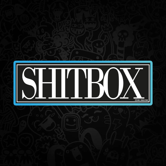 Stay Tuned ShitBox Стикер