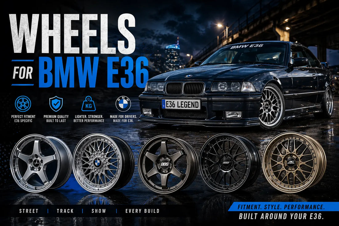 Какви джанти пасват на BMW E36 - размер, офсет, PCD
