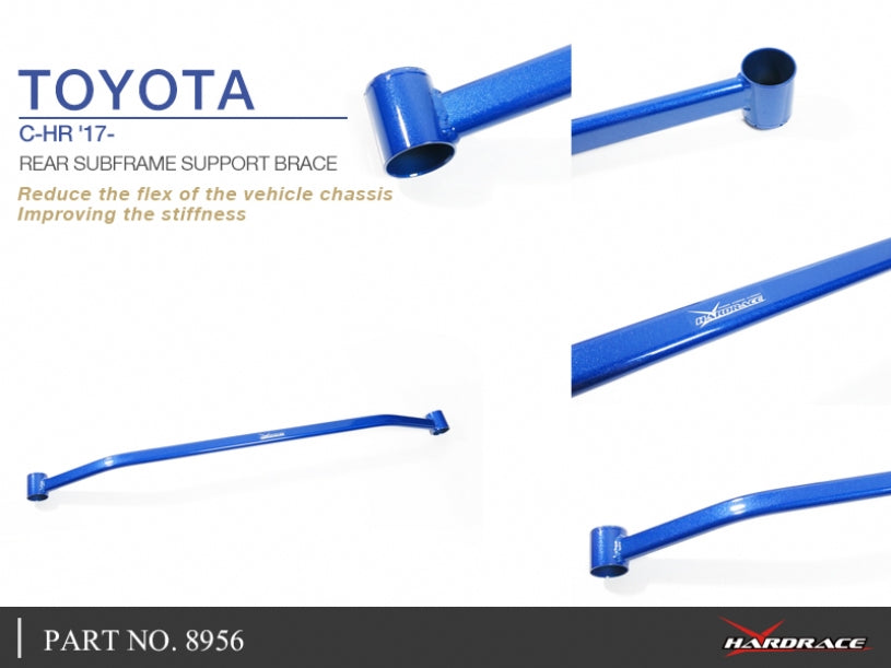 Rear Subframe Support Brace Toyota C-HR 2017–2023