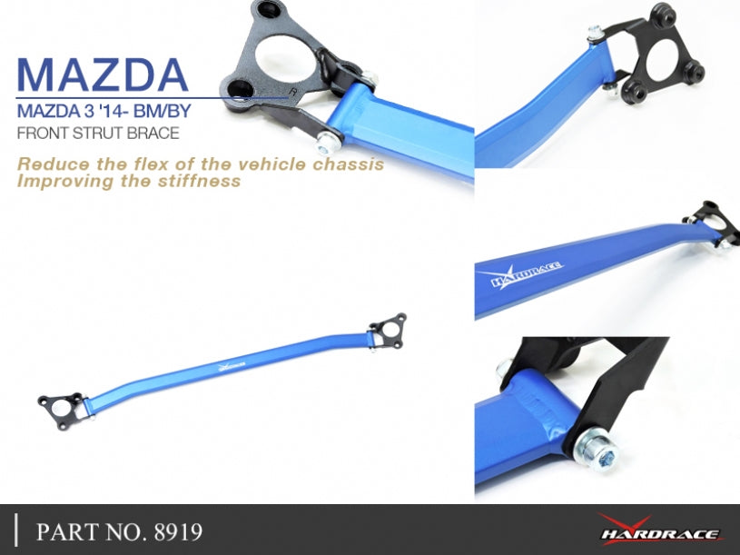 Front Strut Brace Mazda 3 / AXELA 3rd BM/BY 2014-2018