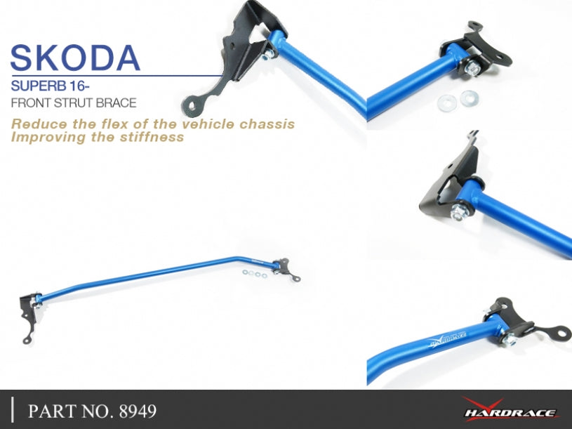 Front Strut Bar Skoda Superb 3rd B8 3V 2016-2024