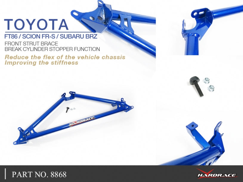 Front Strut Brace Toyota 86 ZN6 2012-2021