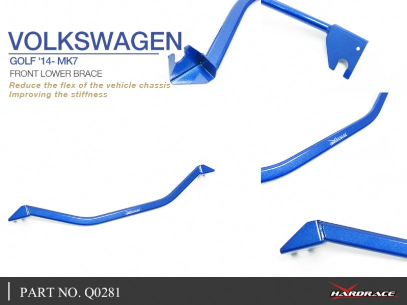 Front Lower Brace Volkswagen GOLF MK7, A7, Typ 5G 2014-2020