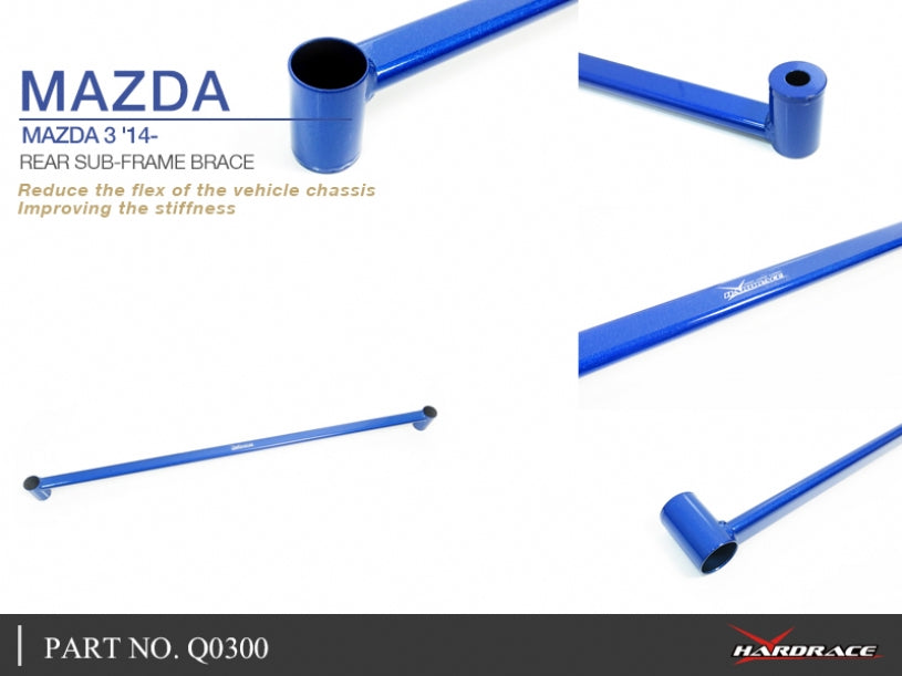 Rear Sub-frame Brace Mazda 3 / AXELA 3rd BM/BY 2014-2018