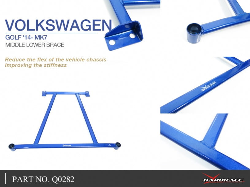 Middle Lower Brace Volkswagen GOLF MK8, A8,  Typ CD 2020-2024