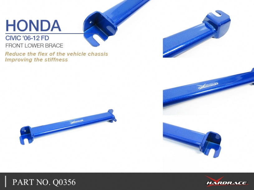 Rear Lower Brace Honda Civic 8th  2006-2012   FD