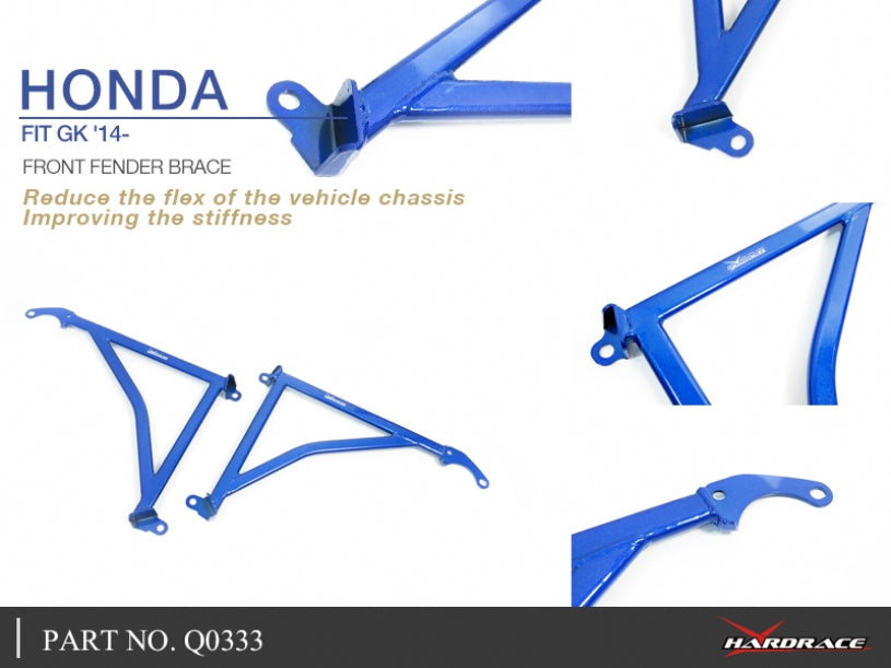 Front Fender Brace Honda Fit / jazz 3rd  2013-2020