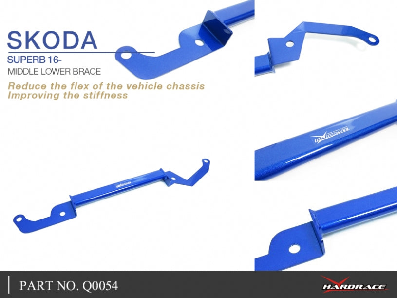 Middle Lower Brace Skoda Superb 3rd B8 3V 2016-2024