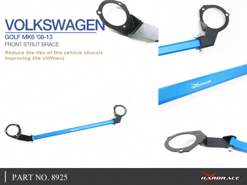 Front Strut Brace Volkswagen GOLF MK6, A6, Typ 5K 2009–2013