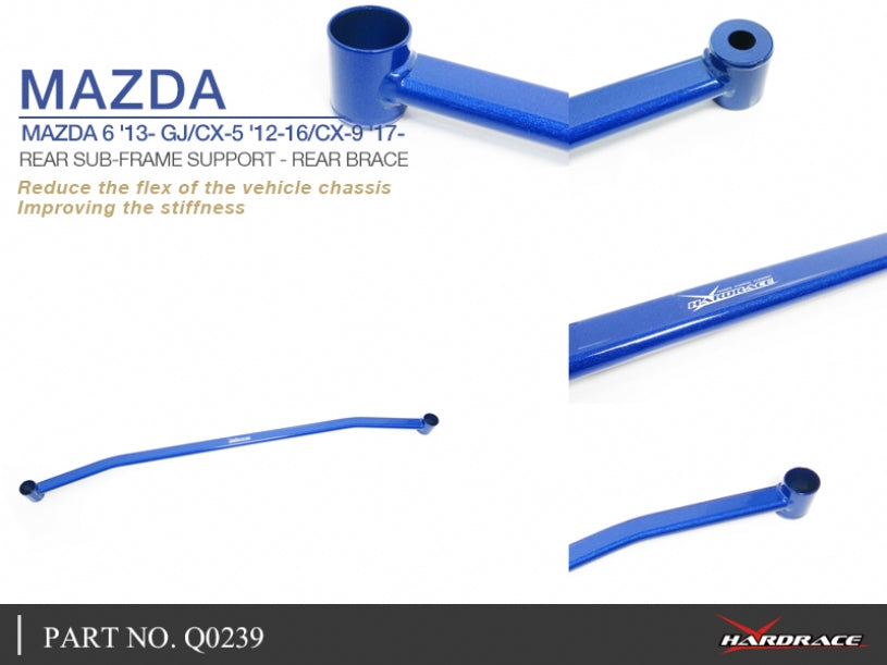 Rear Sub-frame Support-rear Brace Mazda 6 / ATENZA 3rd GJ/GL  2012-