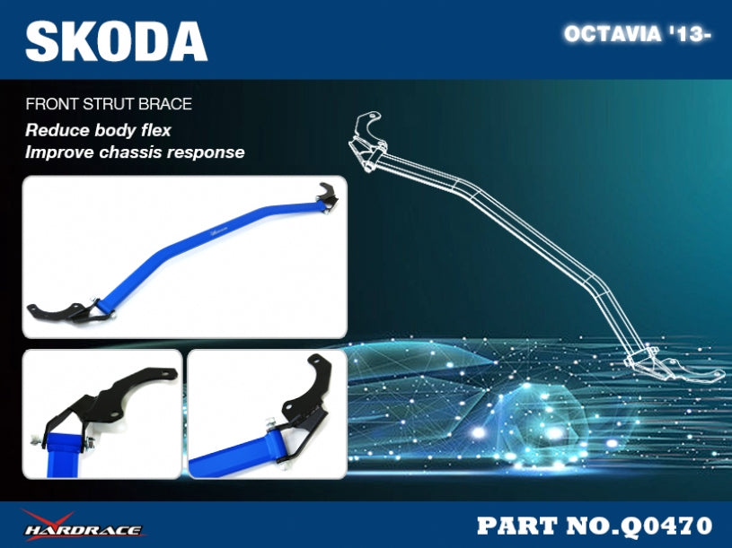 Front Strut Brace Skoda Octavia MK3 5E 2013-2020
