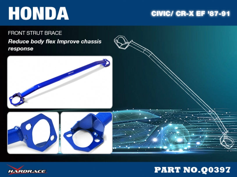 Front Strut Brace Honda CRX 2nd EF6/7/8