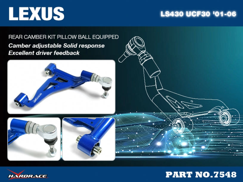 Rear Camber Kit Lexus LS 3rd XF30 01-06
