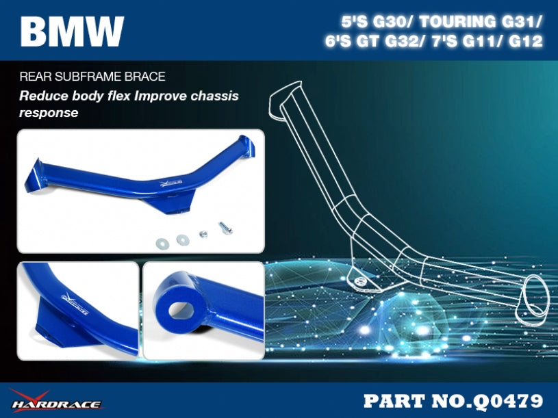 Rear Subframe Brace BMW 5 Series G30/G31  2017-2024