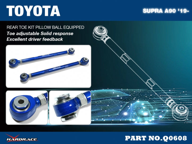 Rear Toe Kit Toyota Supra 5th J29/A90 2019-2024