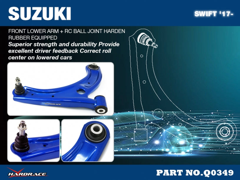 Rc Front Lower Control Arm Suzuki Swift 4th ZCx3 2017-2024