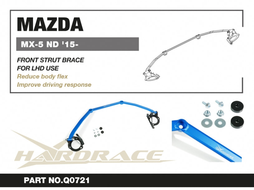 Front Strut Brace Mazda MX-5 MIATA 4th ND 2015-
