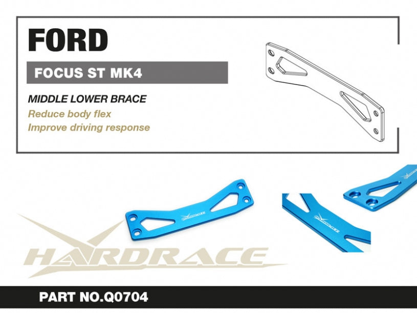Middle Lower Brace Ford Focus MK4 2018-