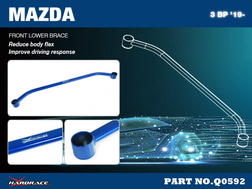 Front Lower Brace Mazda 3 / AXELA 4th BP 2019-2024