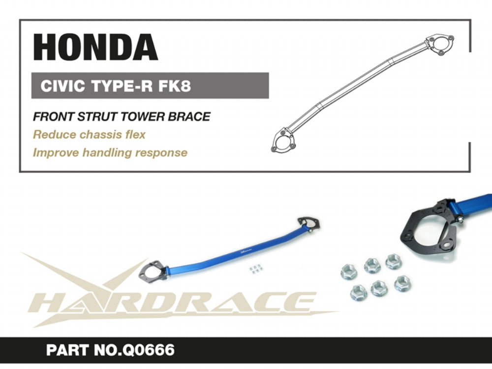 Front Strut Tower Brace Honda Civic 10th TYPE-R  FK8  2017-2022