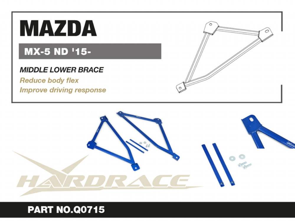 Middle Lower Brace Mazda MX-5 MIATA 4th ND 2015-