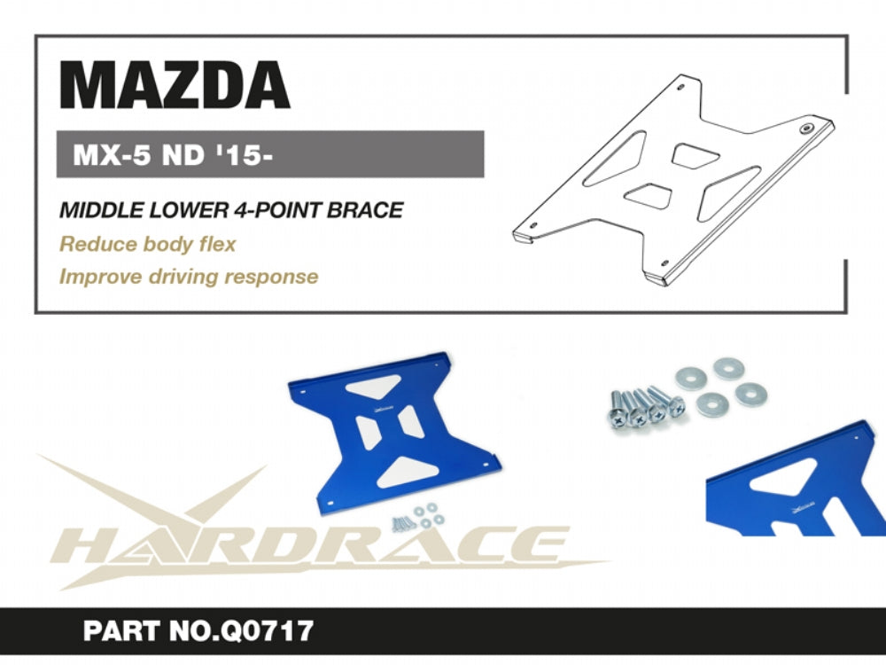 Middle Lower Brace Mazda MX-5 MIATA 4th ND 2015-
