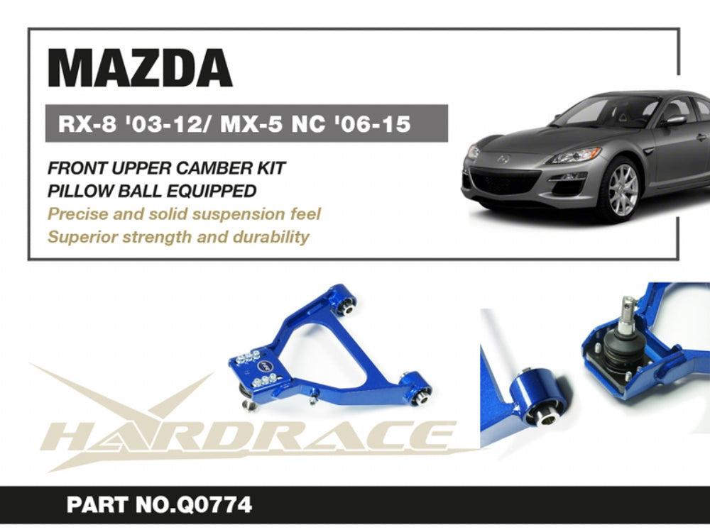 Front Upper Camber Kit Mazda RX-8 1st SE3P 2003-2012