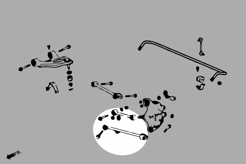 Rear Camber + Toe Control Arm Honda Accord 8th 2008-2012 CP1/2/3 CS1/2