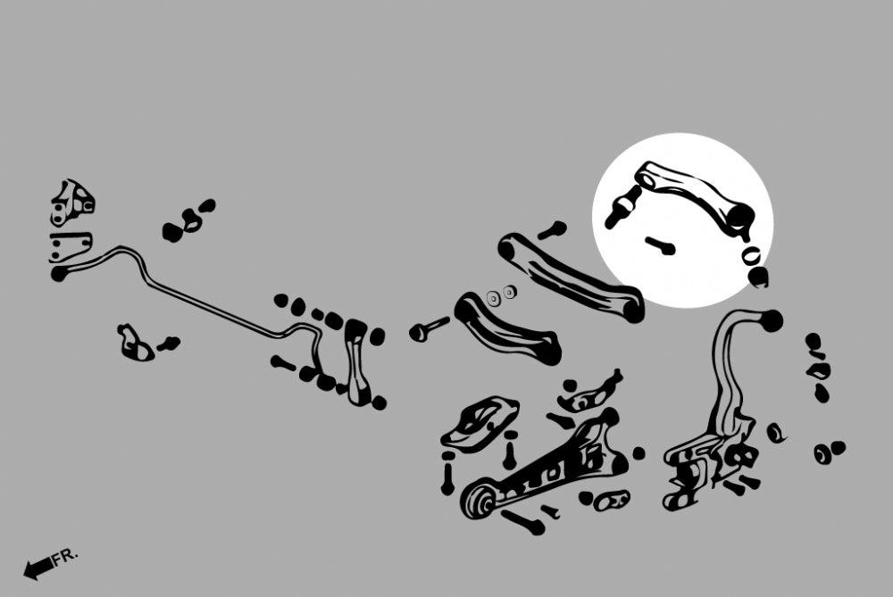 Rear Camber Kit Honda Accord 5th 1993-1997 CD3/4/5/6/7/9