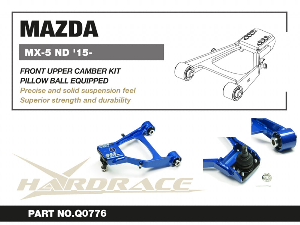 Front Upper Camber Kit Mazda MX-5 MIATA 4th ND 2015-