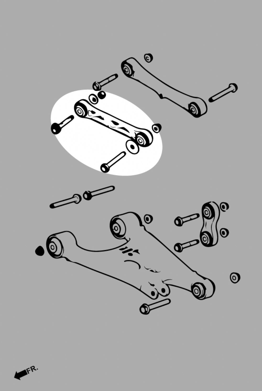 Rear Toe Kit Tesla Model s 2012-2020