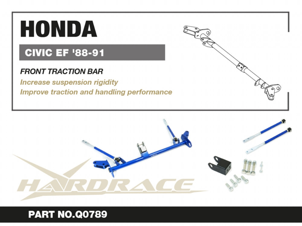 Front Traction Bar Honda CRX 2nd EF6/7/8