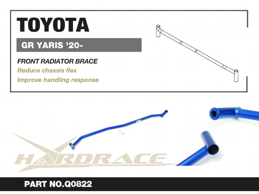 Front Radiator Brace Toyota Yaris / vitz GR GXPA16/MXPA12, 2020-2024