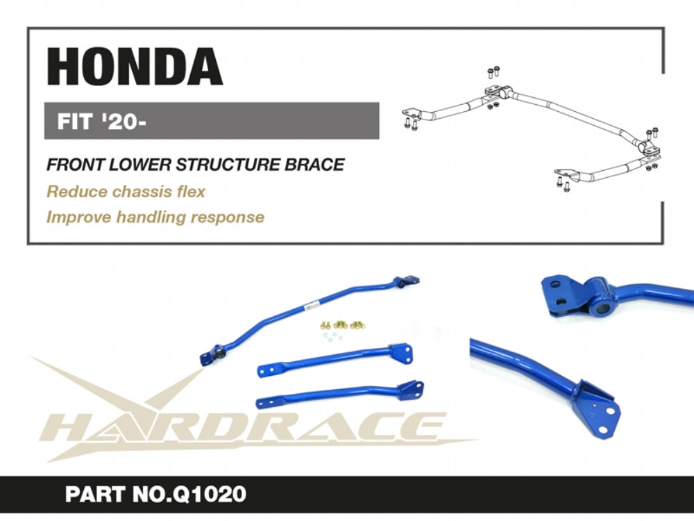 Front Lower Structure Brace Honda Fit / jazz 4th  2020-2024
