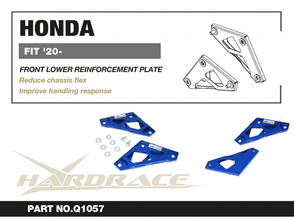 Front Lower Reinforcement Plate Honda Fit / jazz 4th  2020-2024
