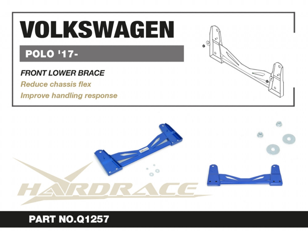Front Lower Brace Volkswagen POLO 6th  2017-2024