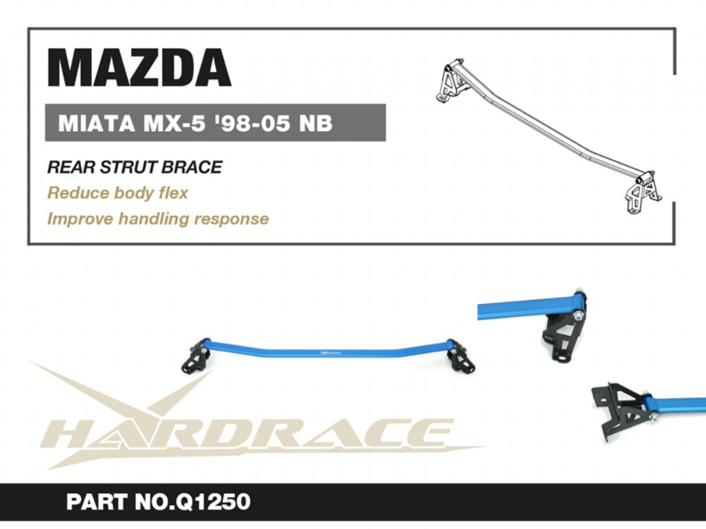 Rear Strut Brace Mazda MX-5 MIATA 2nd NB 1999-2005