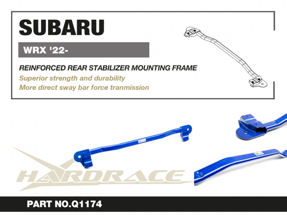 Reinforced Rear Stabilizer Mounting Frame Subaru WRX WRX VB/VN  2022-2024