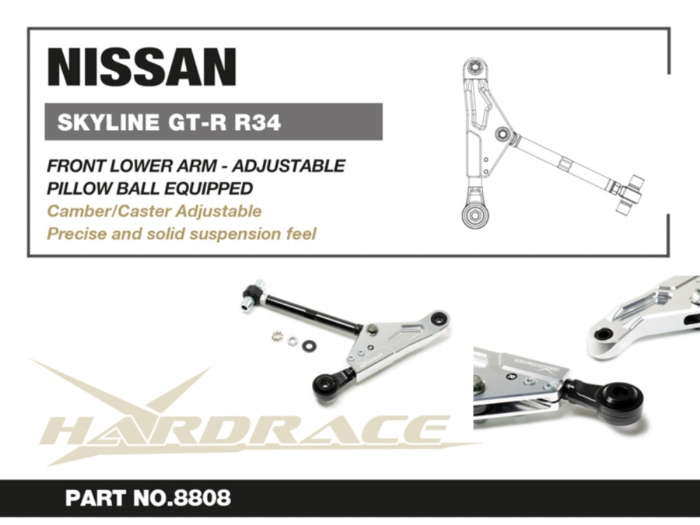 Front Lower Arm - Adjustable Nissan Skyline R33/34 GTR